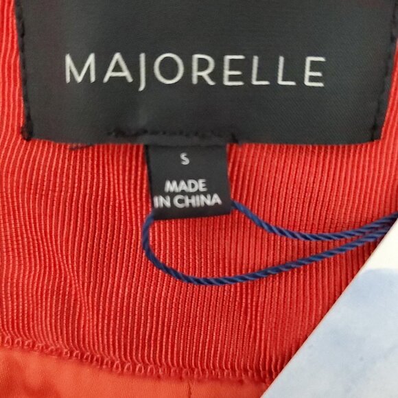 MAJORELLE  Judy Mini Skirt in Red Orange NWT - Picture 3 of 12